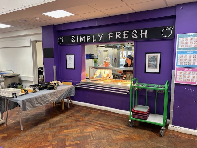 SAVS canteen with two servers